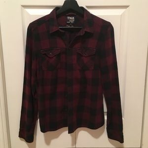 Aritzia Red Flannel